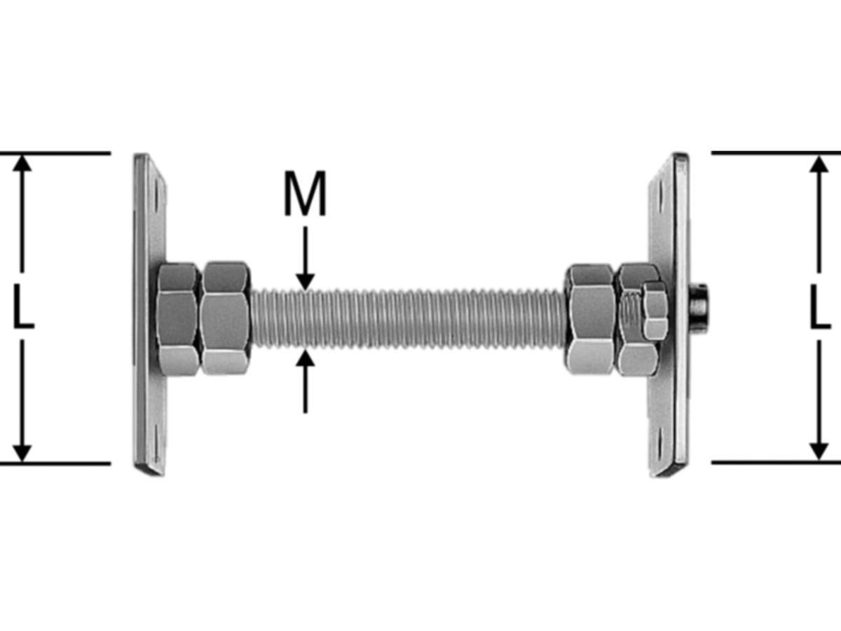 Optiflex Einzel-Halterung - für Dose 8410,8411,8417,8500,8506,8531
