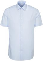 Kent Business Hemd MEN 1/2 gewebt Gr. 38 - mittelblau, 100% CO