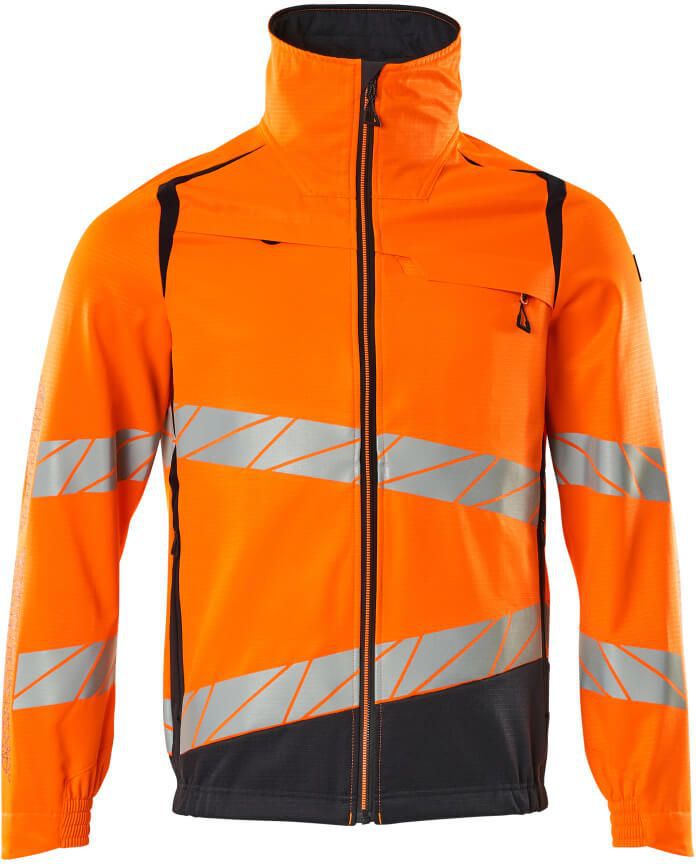 Jacke mit Stretch Zones, zweifarbig - 70% PES / 30% CO, 215 g/m2