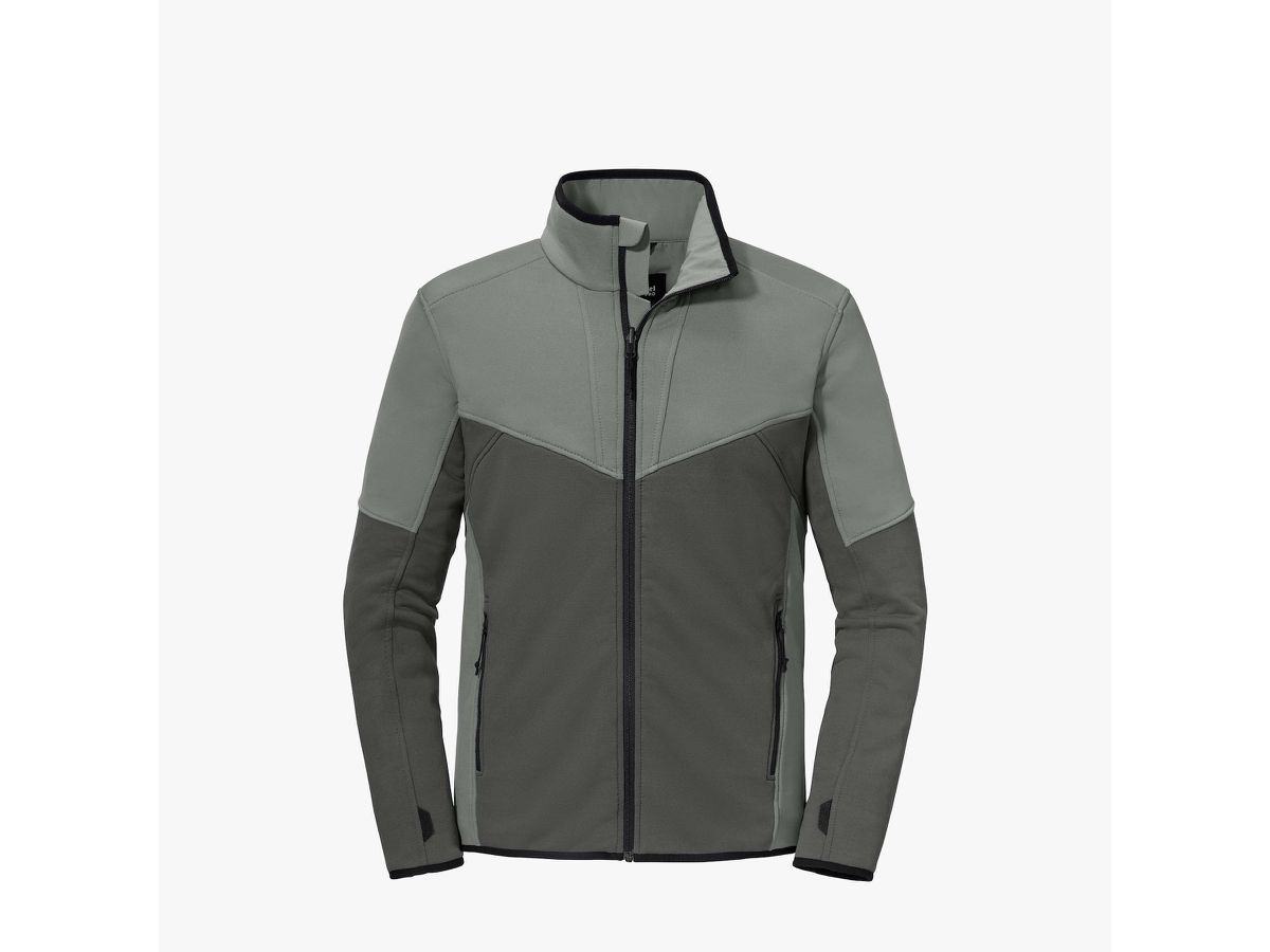 Arbeitsjacke Zipln Herren Gr. 5XL - 94%Polyester 6%Elasthan, grau