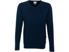 V-Pullover Premium-Cotton Gr. S, tinte - 100% Baumwolle