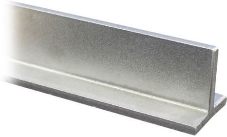 Niro T-Stahl Wst.1.4301 geschliffen