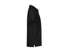 CLIQUE Basic Herren Polo-Shirt, Gr. 2XL - schwarz, 100% Baumwolle, 190 g/m2