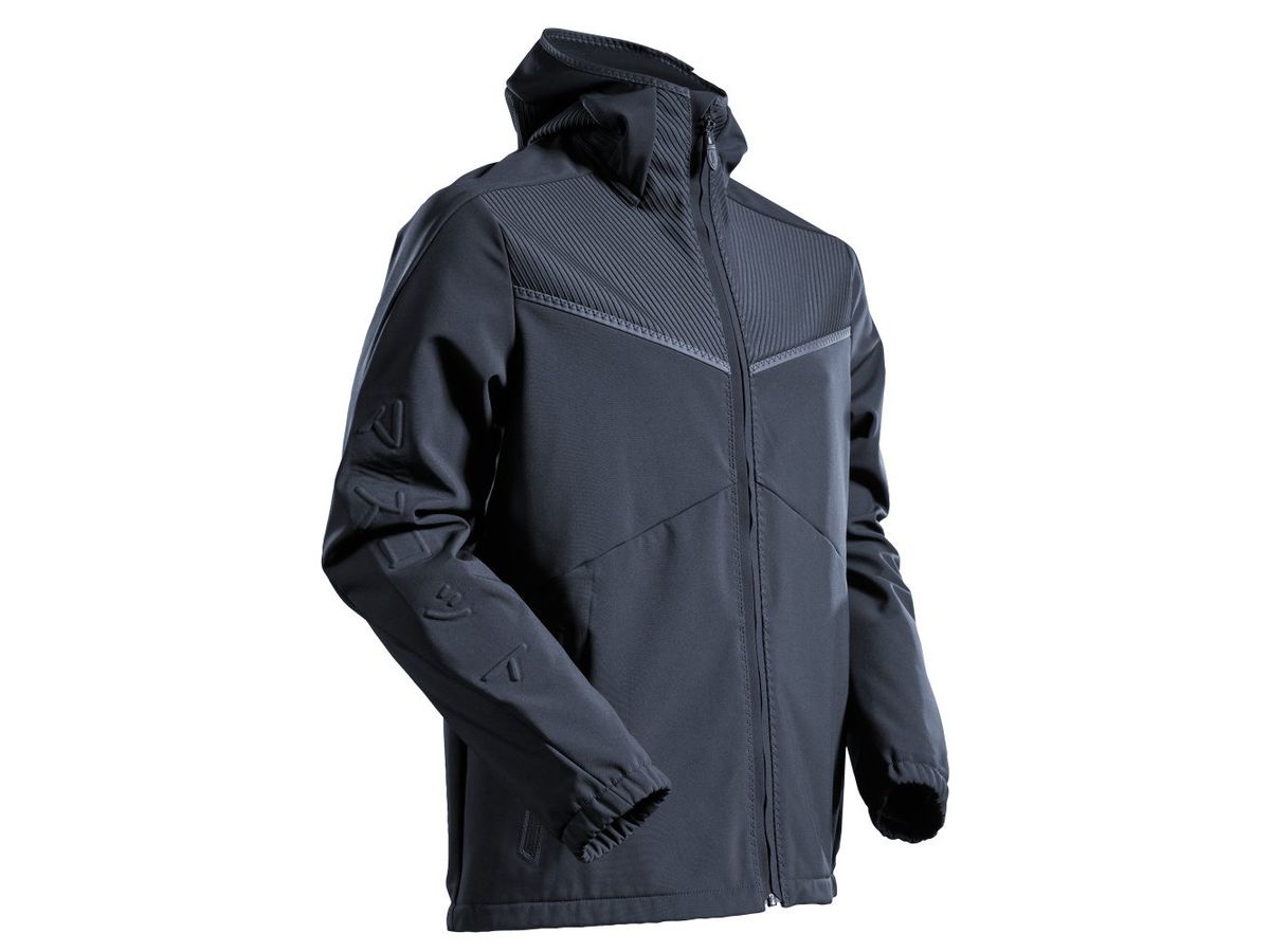 MASCOT® Jacke, schwarzblau Gr. 3XL - 61% Recyceltes Poly/36% Poly/3% Elasthan