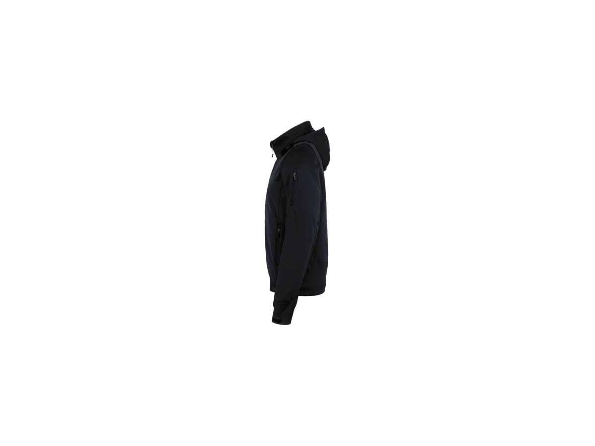 Softshelljacke Ontario Gr. S, schwarz - 100% Polyester