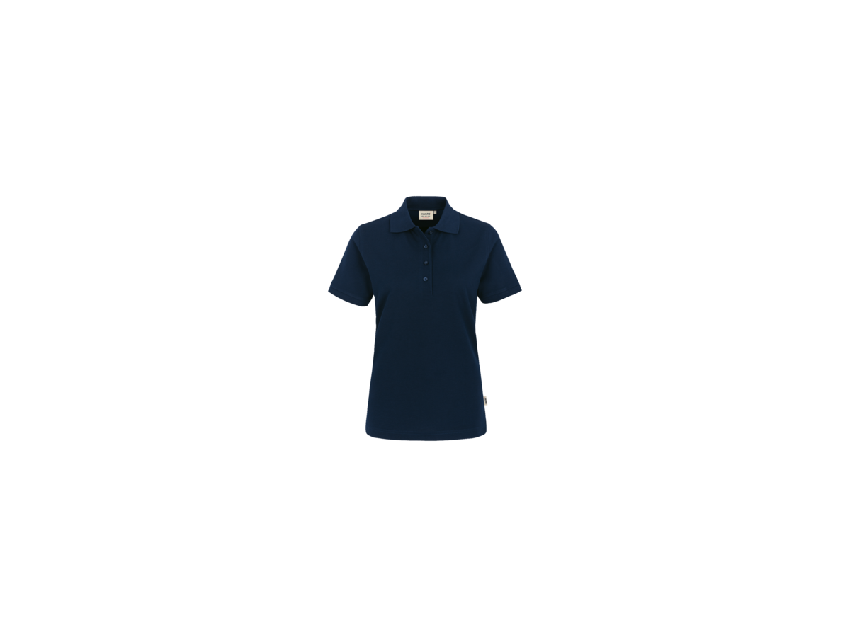 Damen-Poloshirt Performance Gr. M, tinte - 50% Baumwolle, 50% Polyester