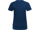Damen-V-Shirt Classic Gr. L, marine - 100% Baumwolle, 160 g/m²