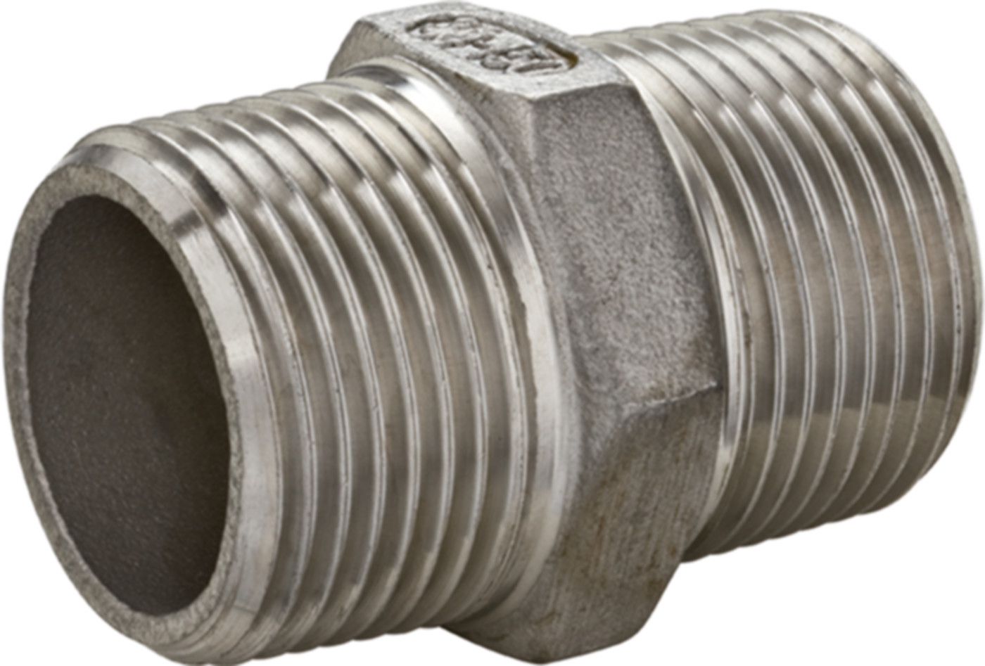 Doppelnippel Nr. 280 rostfrei