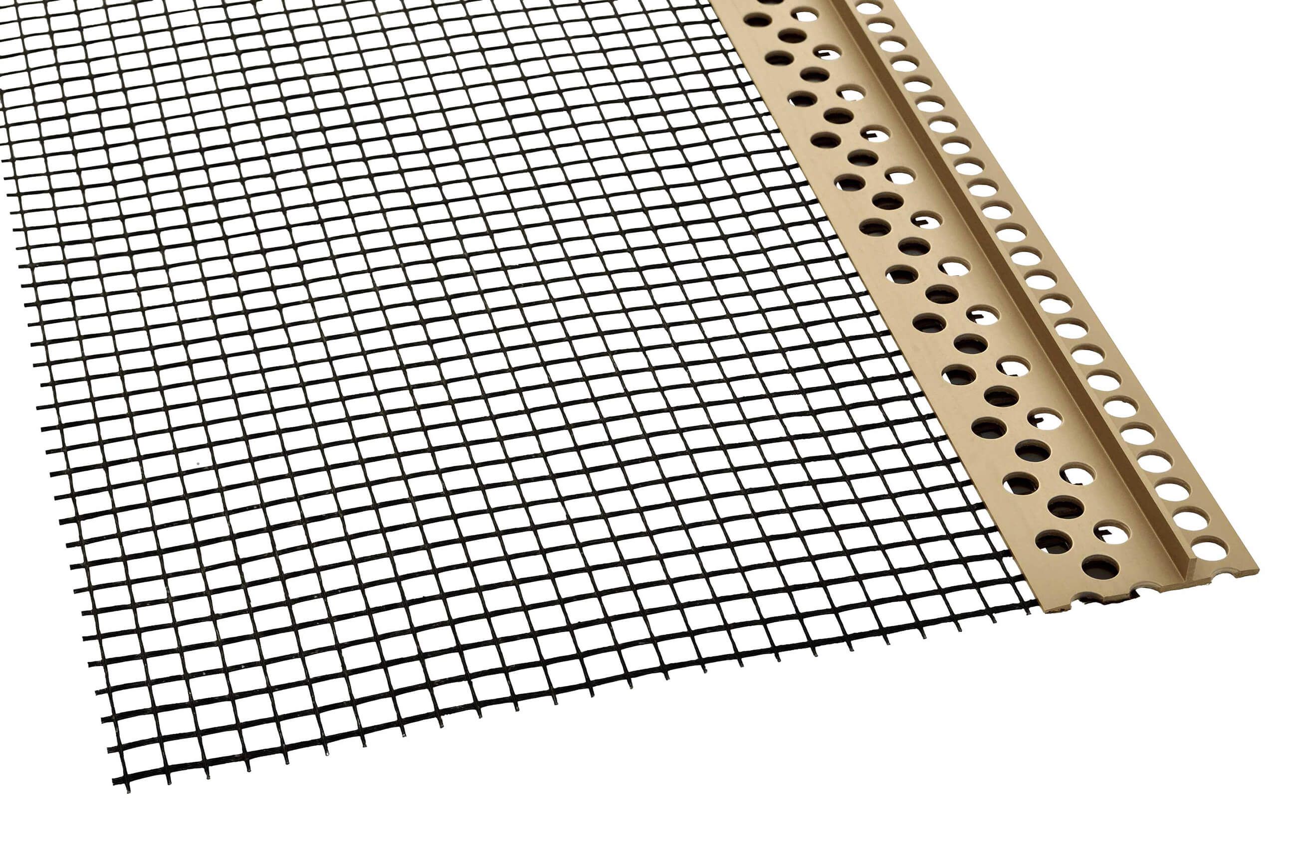 Steinfix Netz Dim.10 Randabschlussprofil - für Feinsteinzeugplatten graubeige