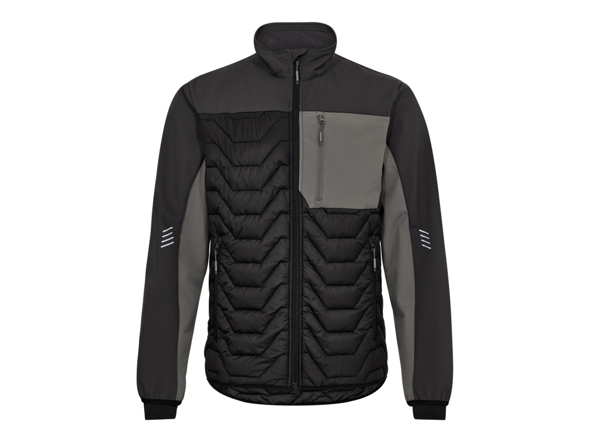 ENTIRE Steppjacke - leicht gesteppte Jacke mit Softshell
