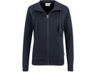 Women-Sweatjacke College weinrot - 100 % Baumwolle, 200 g /m²