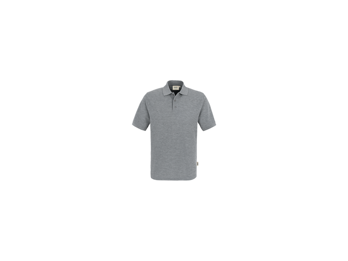 Poloshirt Top Gr. 3XL, grau meliert - 60% Polyester, 40% Baumwolle, 200 g/m²