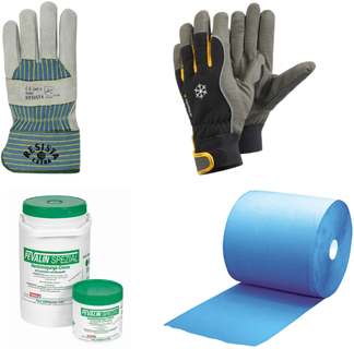 Handschuhe, Handreinigung und Pflege