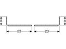 Geberit DUOFIX Bausatz - für Ständerabstand 50-65 cm