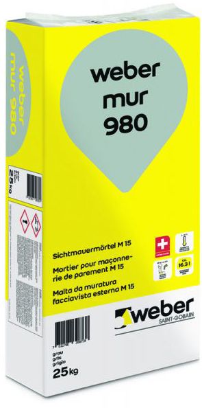 Weber mur 980 - Sichtmauermörtel
