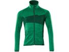 Fleecepullover Microfleecejacke - mit Reissverschluss, 94% PES / 6% EL