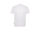 T-Shirt Performance Gr. 6XL, weiss - 50% Baumwolle, 50% Polyester, 160 g/m²
