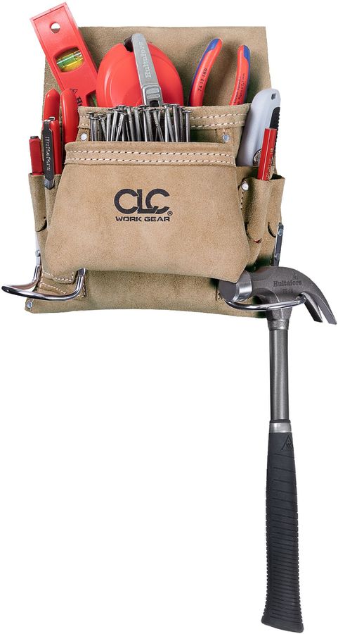 Nagel- und Werkzeugbeutel Leder - Gürtel bis 7 cm