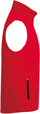 Light-Softshellweste Edmonton XL rot - 100% Polyester, 170 g/m²