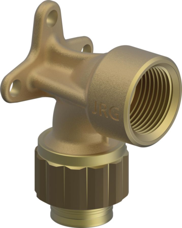 Anschlusswinkel +GF+ JRG Sanipex einfach - mit IG und Bördel-Verschraubung