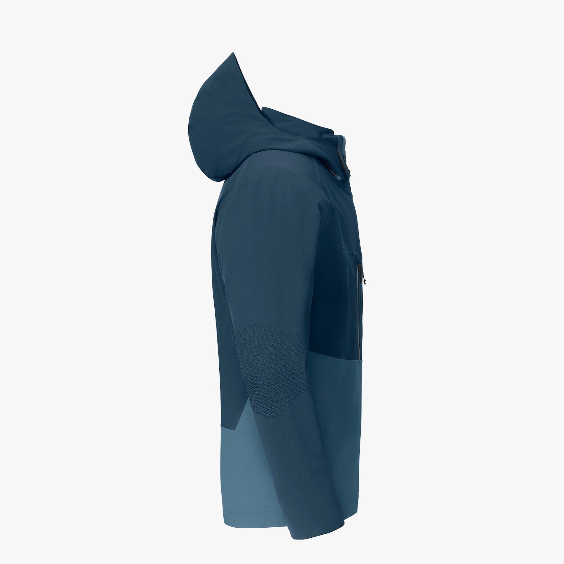 Wetterschutzjacke Zipln Herren Gr. 5XL - 88%Nylon 12%Elasthan, blau