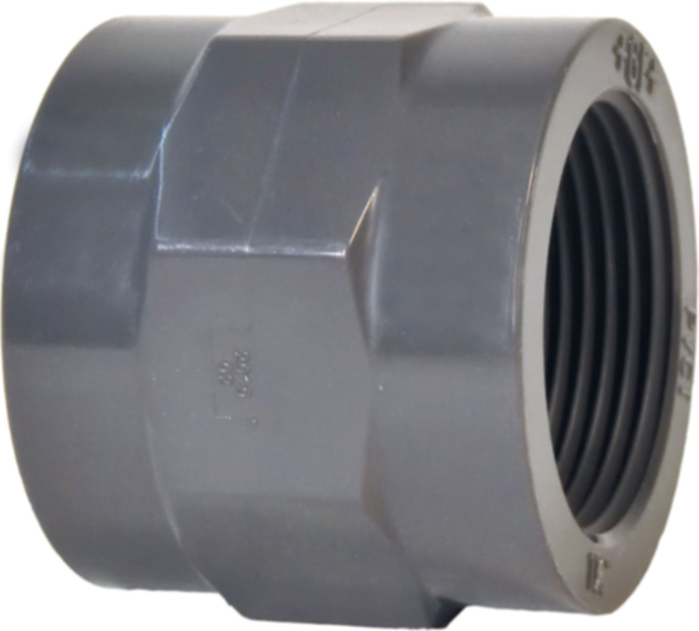 Muffe PVC-U Rp - mit Zylindrischem Rohr IG