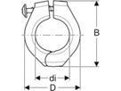 Fixpunktbefestigungen - GEBERIT FlowFit di Ø 50 mm