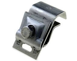 Schneefang-/Rohrklemme aus Inox A2 - Schraube M8x40