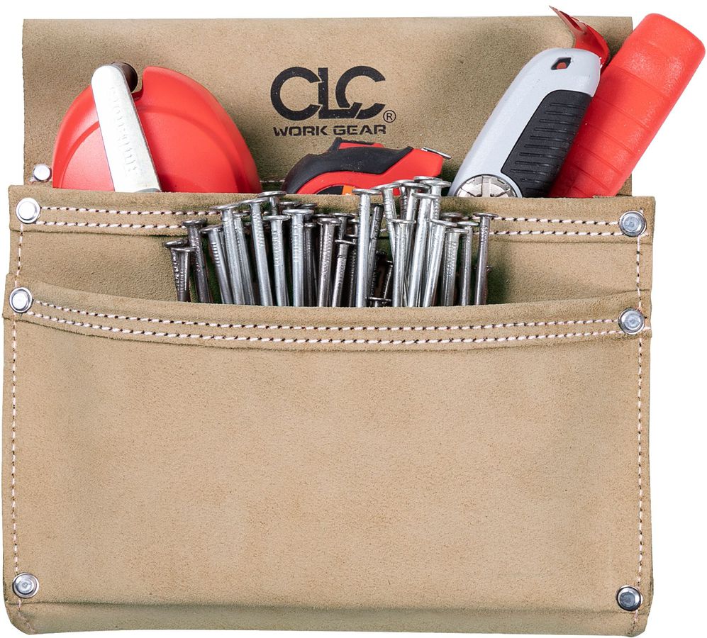 Nagel- und Werkzeugbeutel Leder - Gürtel bis 5 cm