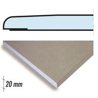 Knauf GKP Platten 20 mm - Massivbauplatte, 62.5/250 cm