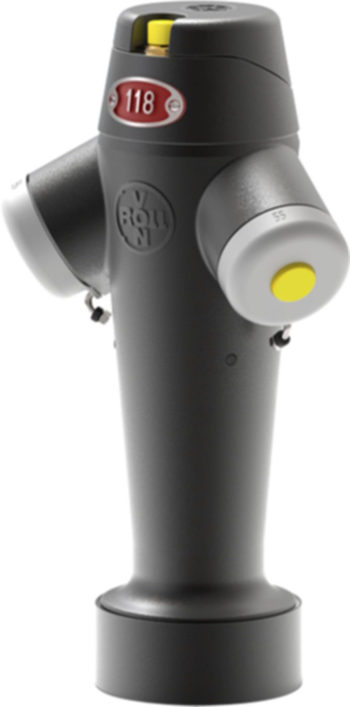 Hydrant Oberteil Fig. 5522 Classic - WeissAlu Schutzdeckel komplett rot, 2x55