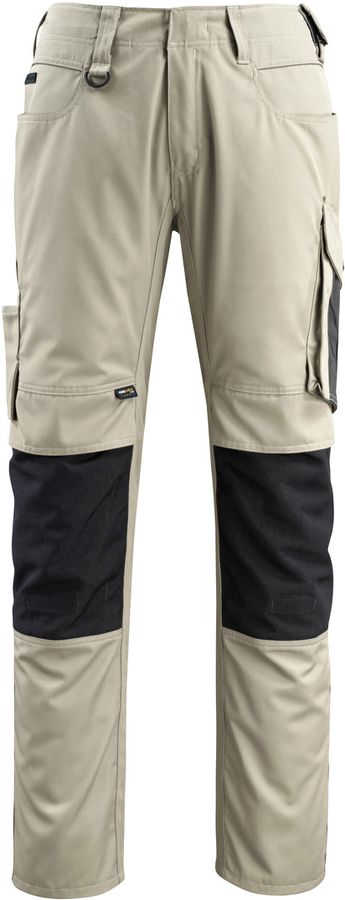 Mannheim Hose khaki-schwarz Gr. 82C51 - 65% polyester / 35% baumwolle