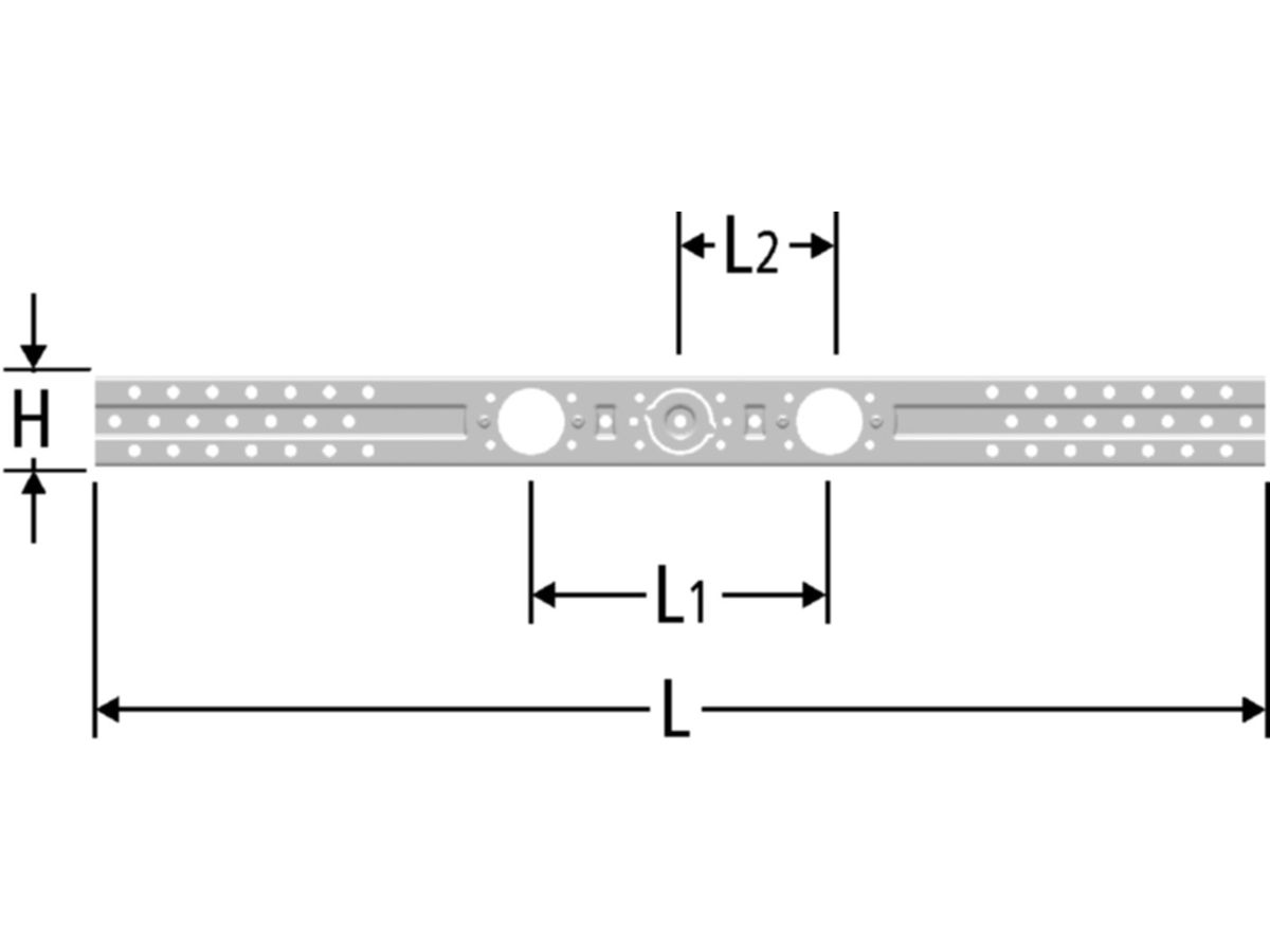 Optiflex Montageschiene
