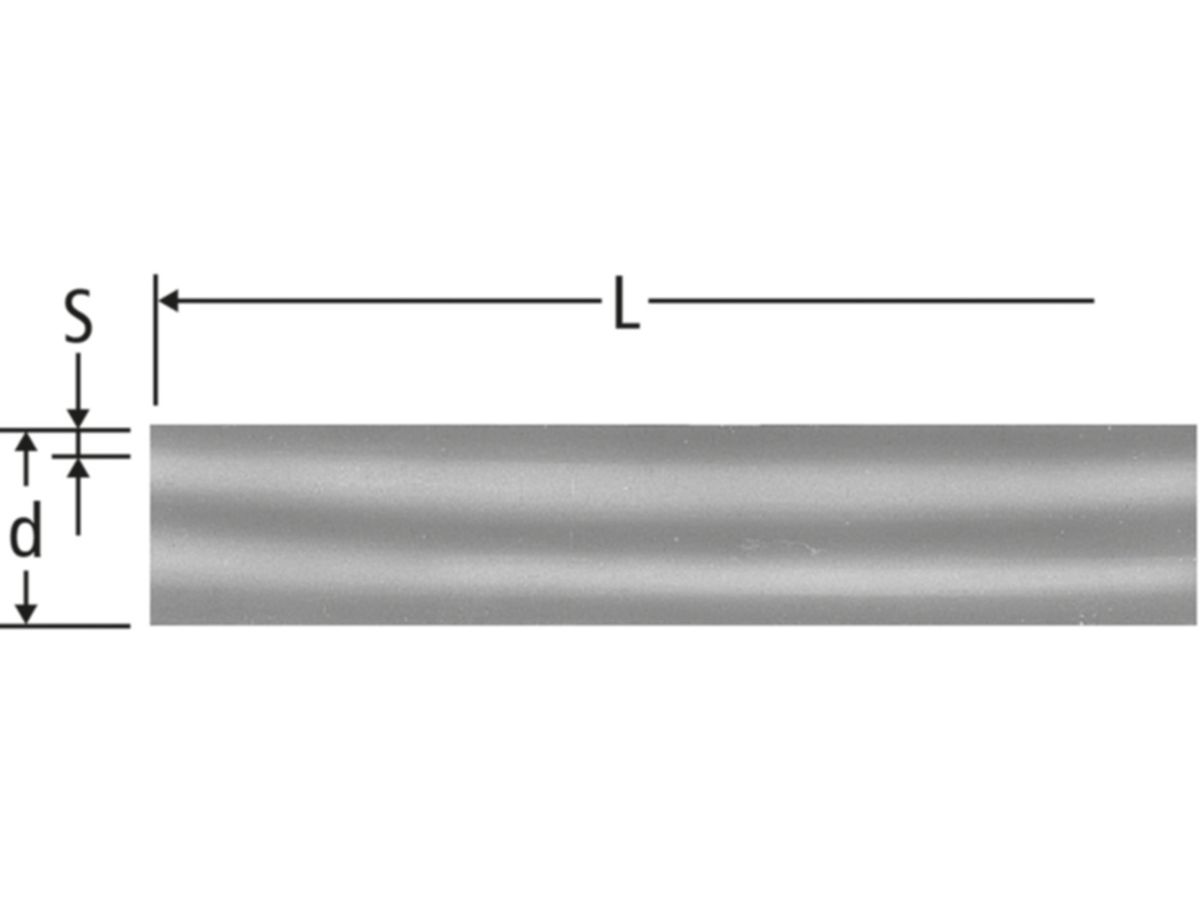 Optiflex Rohr flexibel in Stangen - PB-Rohr