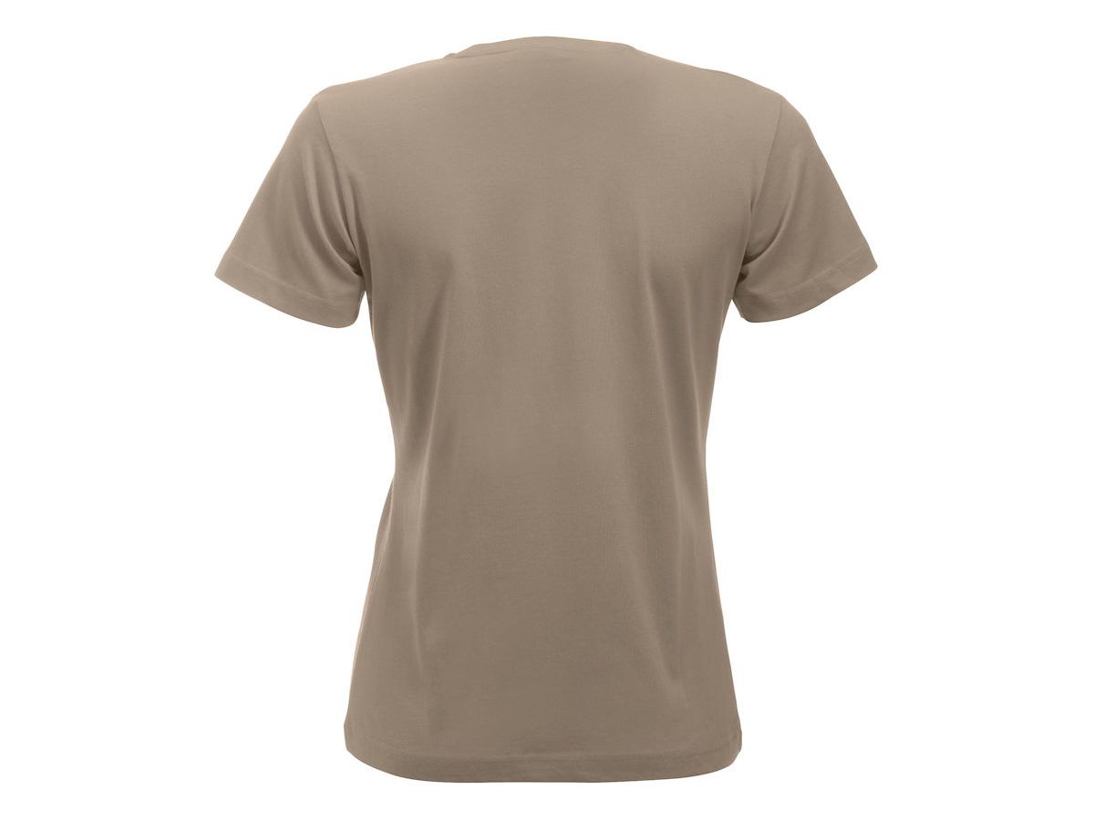 CLIQUE New Classic T-Ladies Caffe Gr.S - 100% Baumw. 160 g/m², T Ladies
