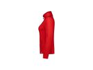 Damen-Fleecejacke Gr. XL, rot - 100% Polyester, ECO
