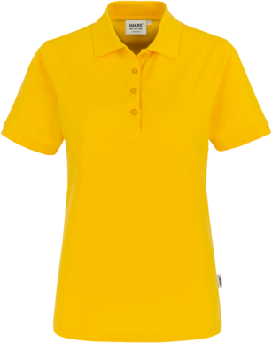 Damen-Poloshirt Classic Gr. 3XL, sonne - 100% Baumwolle, 200 g/m²