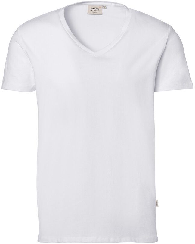 V-Shirt Stretch - 95% Baumwolle, 5% Elasthan, 170 g/m²