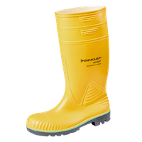 ACIFORT Bau-Sicherheitsstiefel aus - laugen- und säurebeständigem Kunststoff