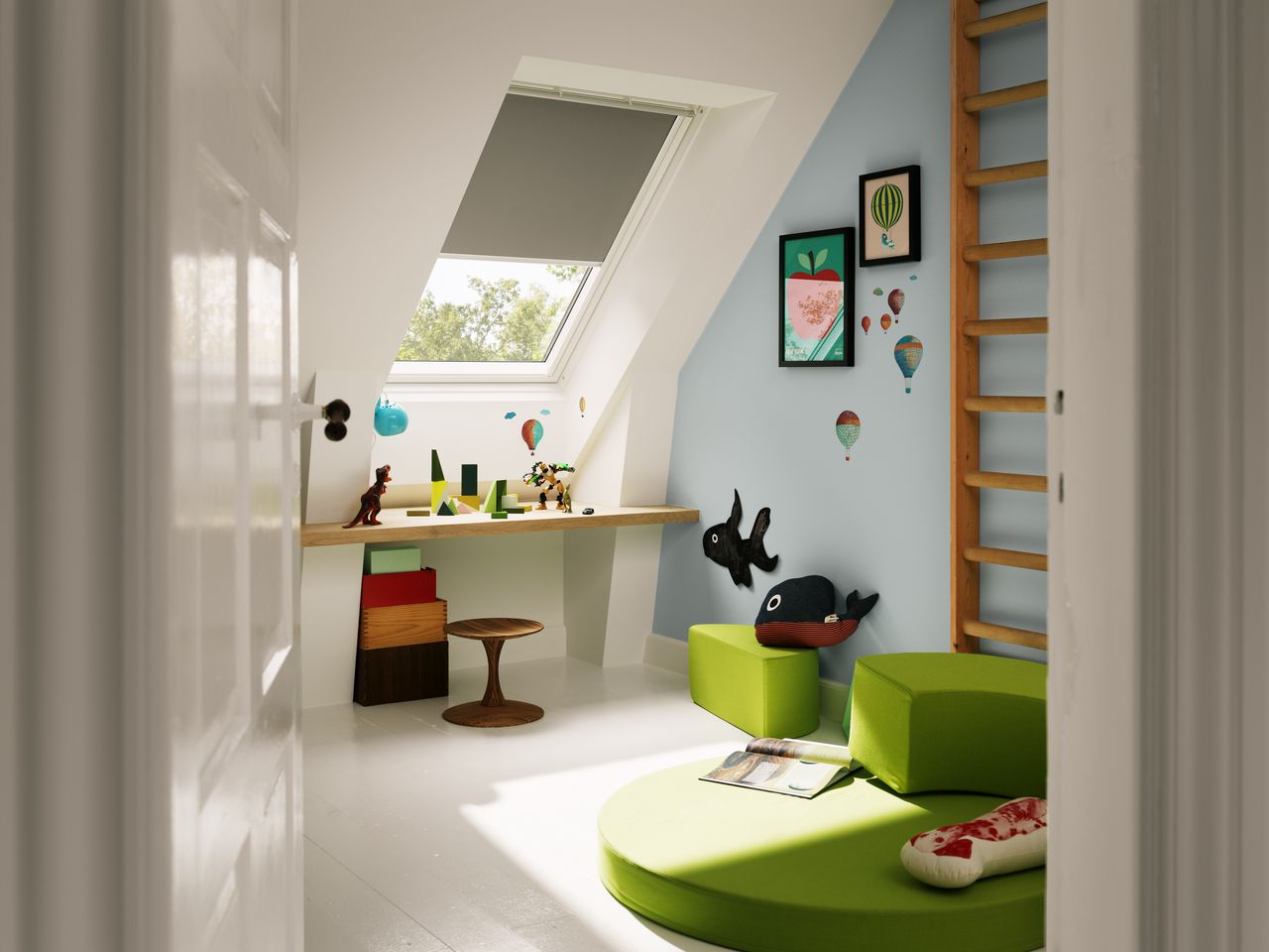 Verdunkelungsrollo White Line - VELUX VDKL