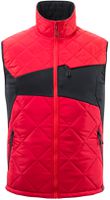 Winterweste mit CLIMASCOT Gr. M - verkehrsrot/schwarz, leicht