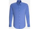 Kent Business Hemd MEN gewebt Gr. 44 - 1/1-lang, mittelblau, Fil a fil, 100% CO