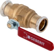 Mapress C-Stahl Kugelhahn