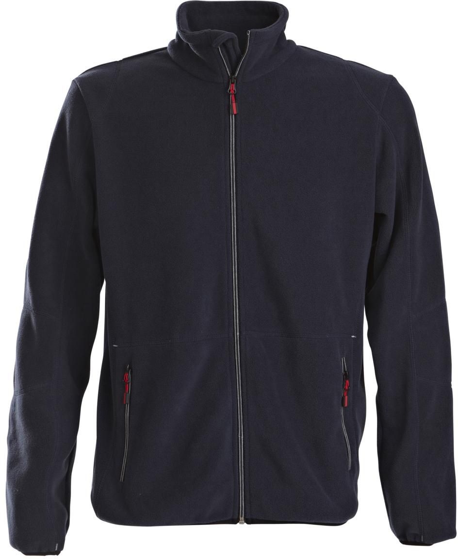 SPEEDWAY LADY Fleece-Jacke mit 2 farbig. - Reissverschlüssen 100% Polyester