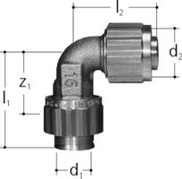 Sanipex Winkel mit Stecknippel - für MeplaFix