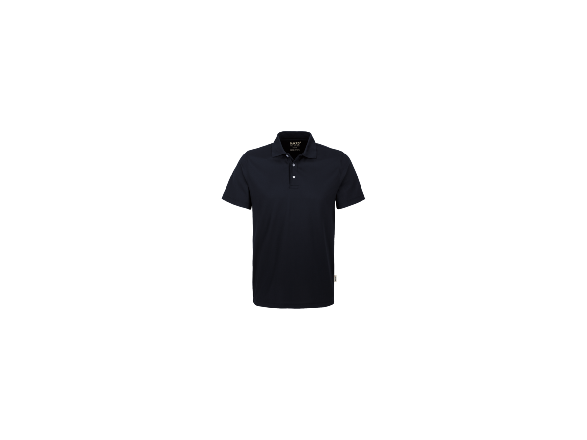 Poloshirt COOLMAX Gr. 3XL, schwarz - 100% Polyester, 150 g/m²