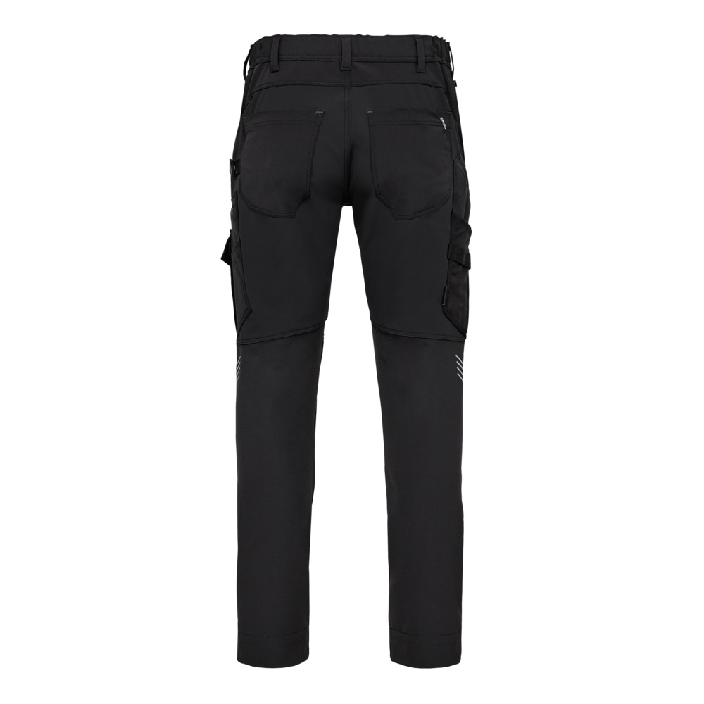 ENTIRE Arbeitshose Gr. 54 - Schwarz, 4-Wege-Stretch