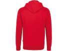 Kapuzen-Sweatshirt Premium Gr. XS, rot - 70% Baumwolle, 30% Polyester, 300 g/m²
