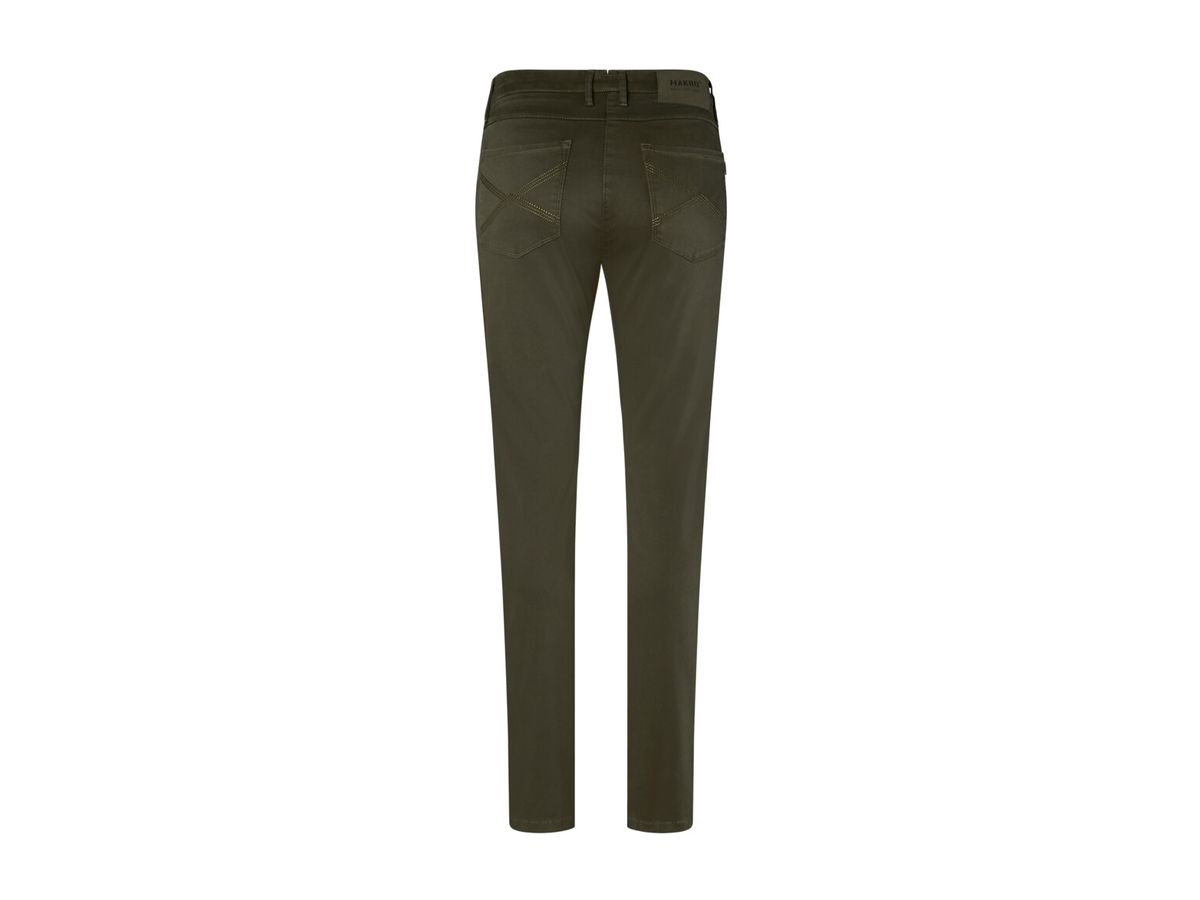 Damen Chinohose X-Stretch, Gr. XL - olive, 98% CO / 2% Elasthan