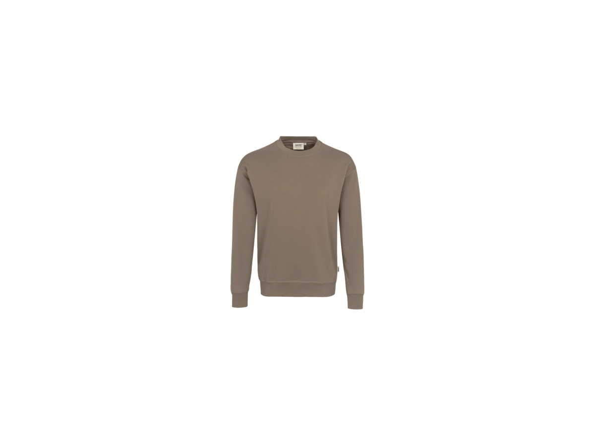 Sweatshirt Performance Gr. S, nougat - 50% Baumwolle, 50% Polyester